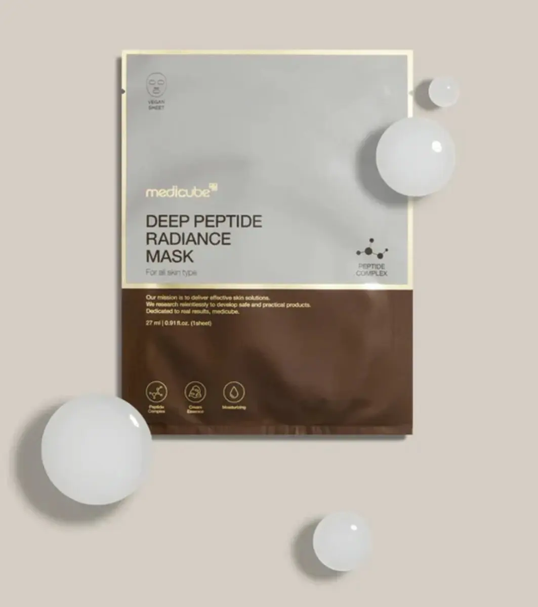 Medicube Deep Peptide Radiance Mask - 2 Stuks