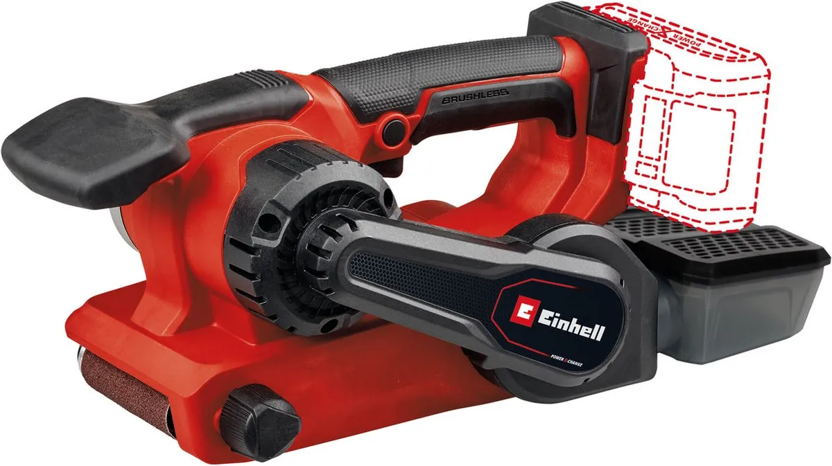 Einhell Accu Bandschuurmachine TP-BS 18/457 Li BL Solo - 18V - 457x75mm