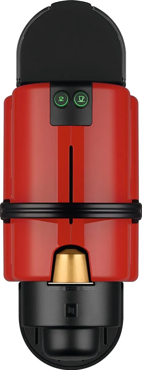 Krups Nespresso Inissia XN1005 Koffiecupmachine - Rood