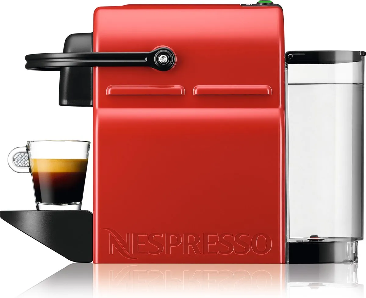 Krups Nespresso Inissia XN1005 Koffiecupmachine - Rood
