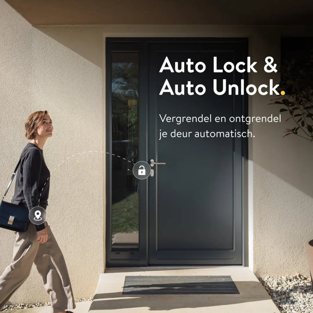 Nuki Smart Lock Pro Cilinderslot 30/30mm - RVS Zwart & Wit