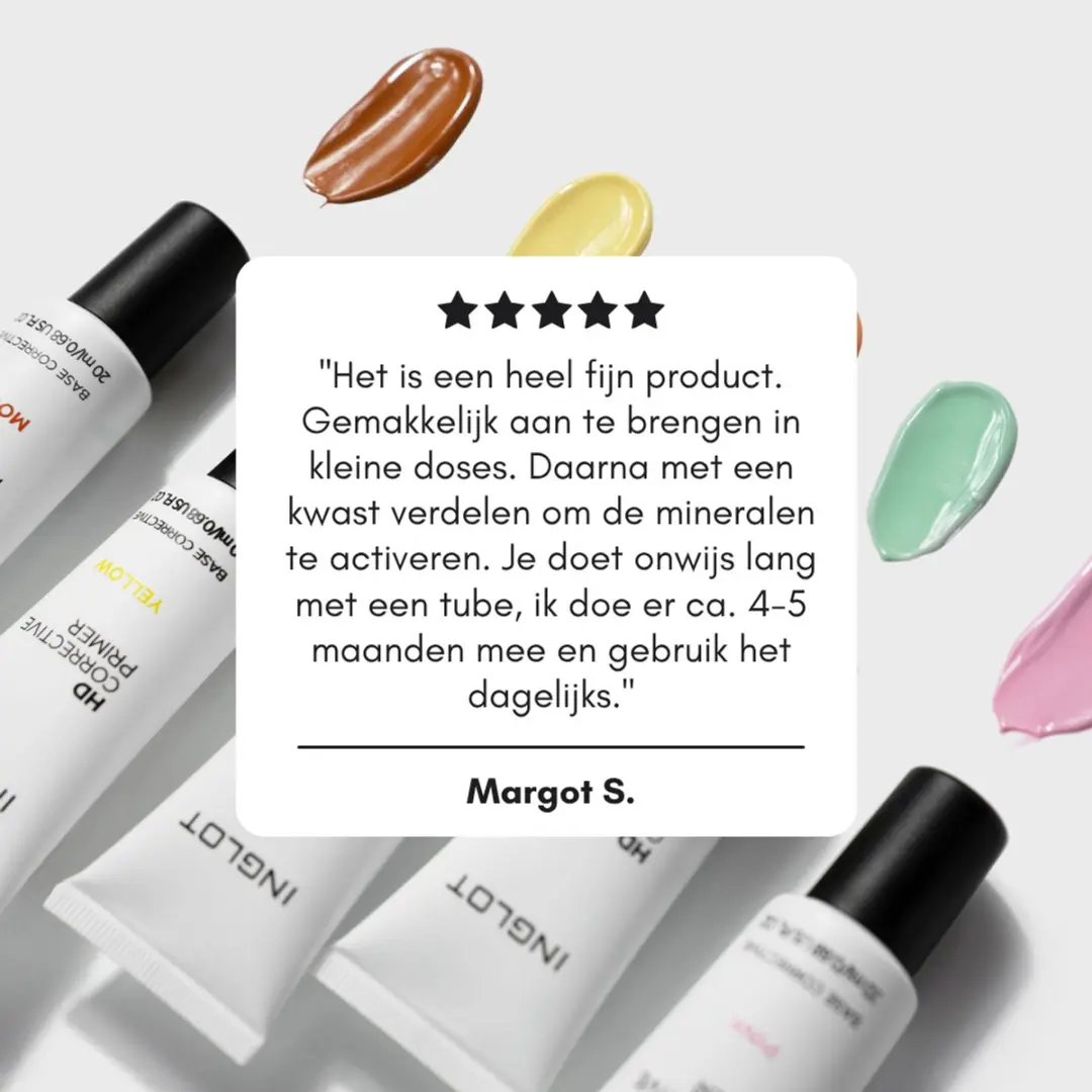 Inglot HD Corrective Primer Geel 30ml