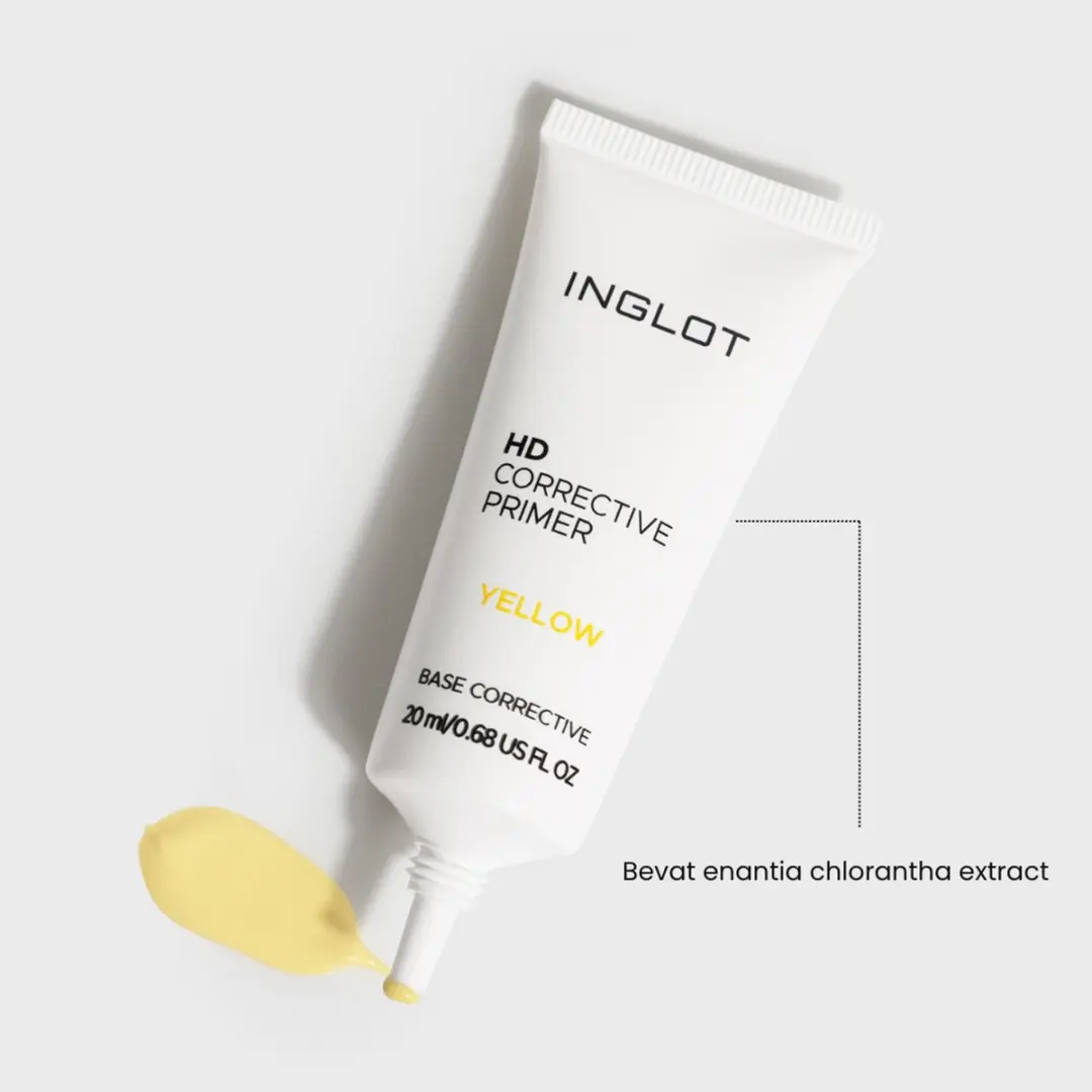 Inglot HD Corrective Primer Geel 30ml