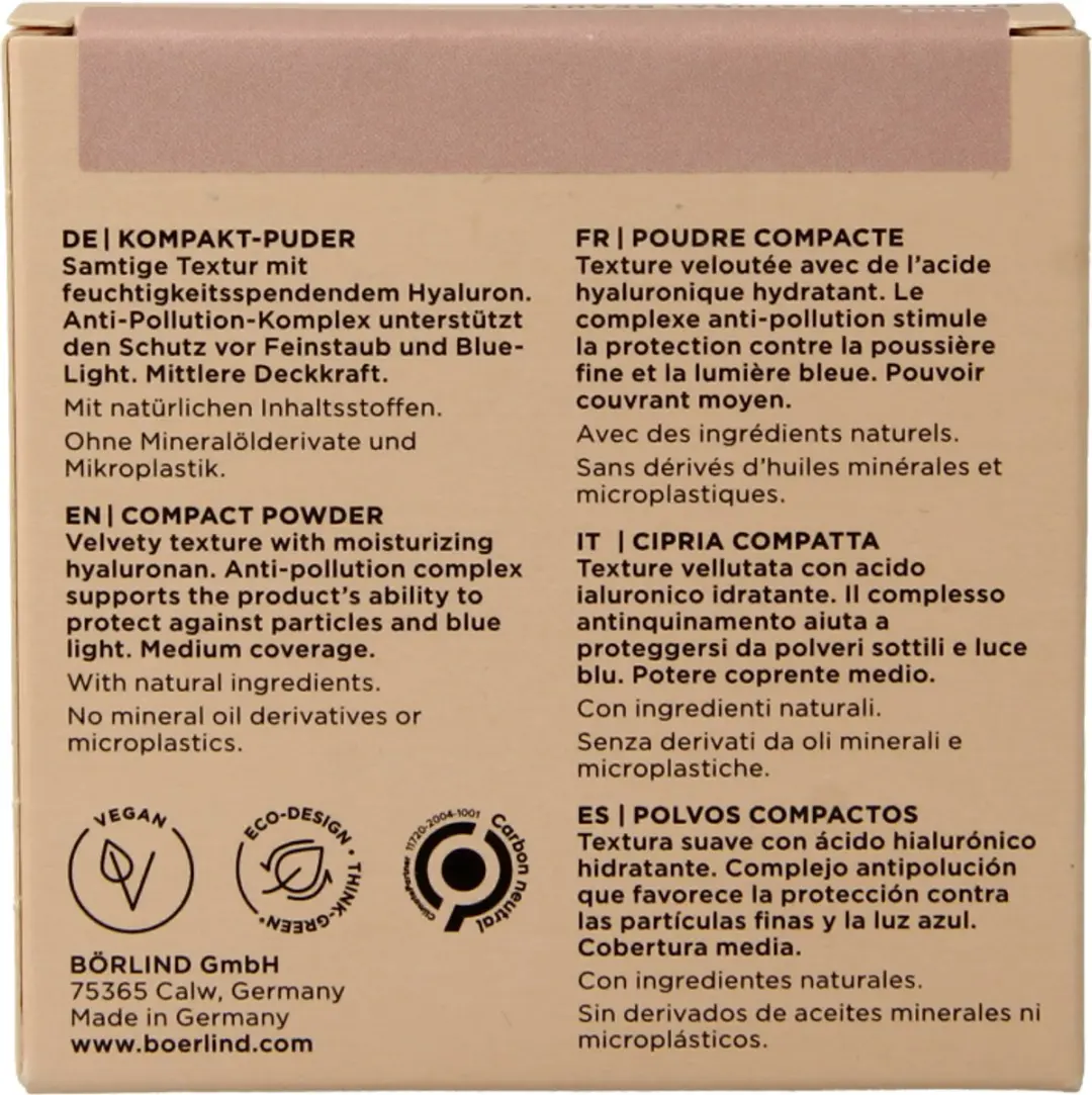 Annemarie Börlind Gezichtspoeder Beige 9g - afbeelding 6 van 6