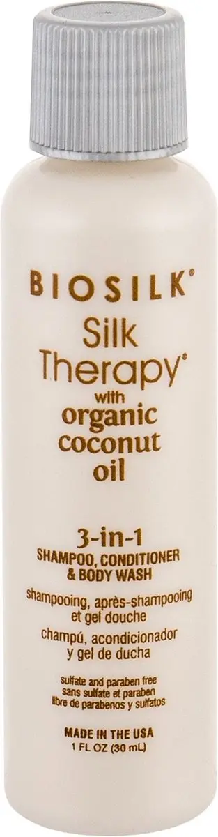 BIOSILK Silk Therapy Organic Coconut Oil 3in1 Shampoo 30ml