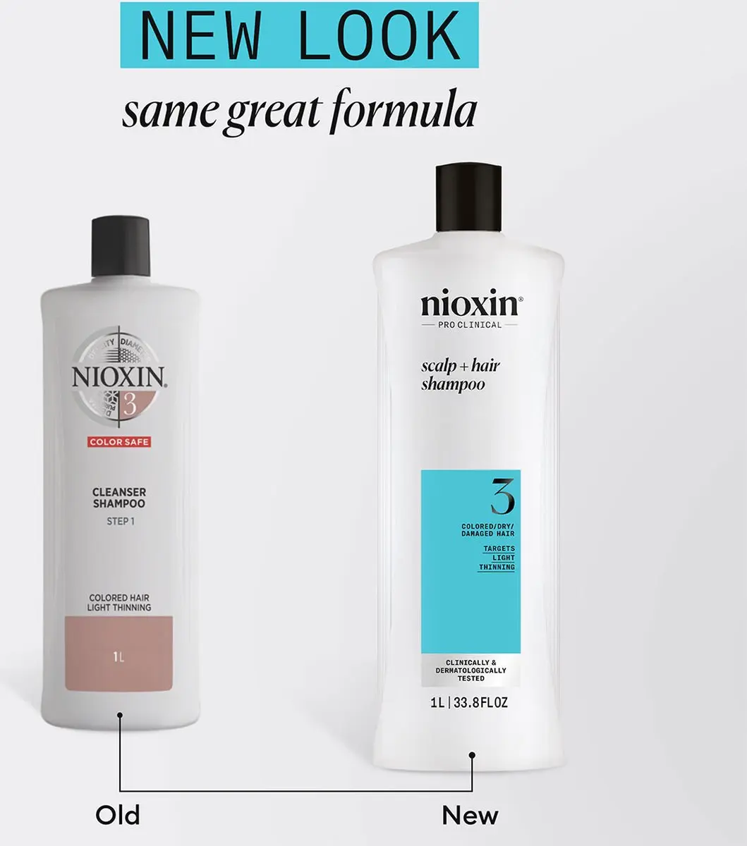 Nioxin System 3 Shampoo 1000ml