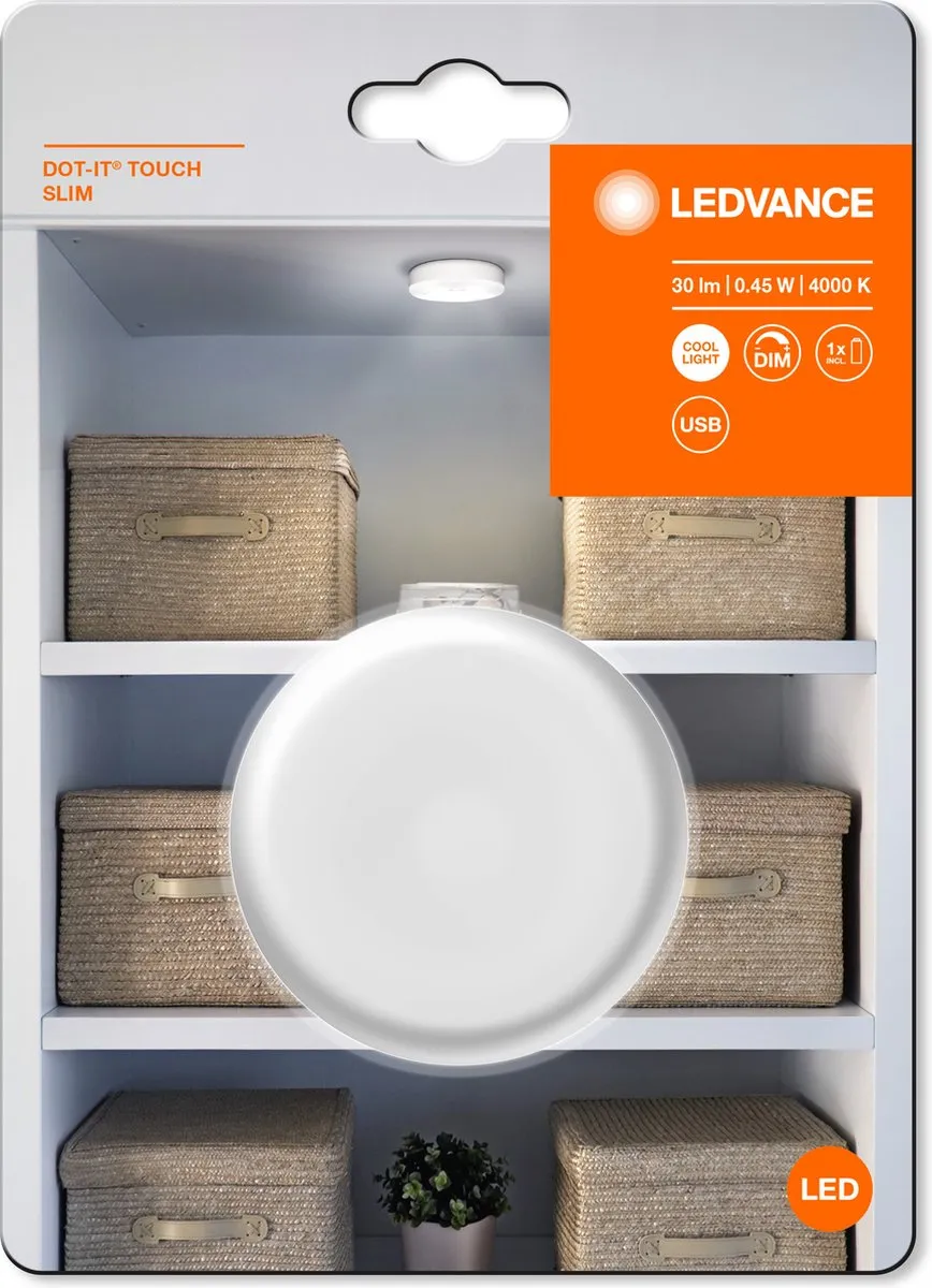 LEDVANCE DOT-it Touch LED Armatuur 4000K - Koel wit - afbeelding 6 van 6