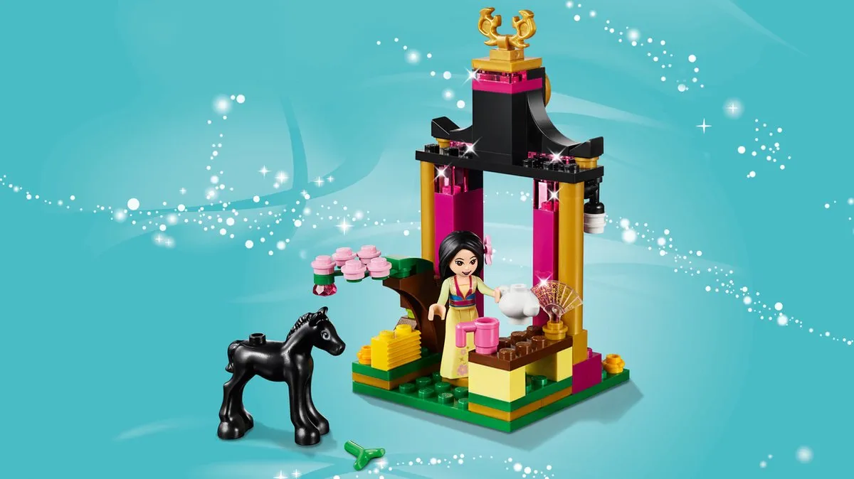 LEGO Disney Princess Mulan Trainingsdag 41151 - 104 Stukken