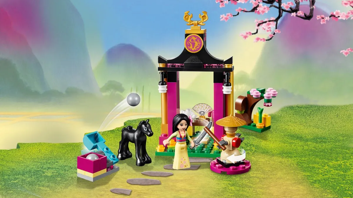 LEGO Disney Princess Mulan Trainingsdag 41151 - 104 Stukken