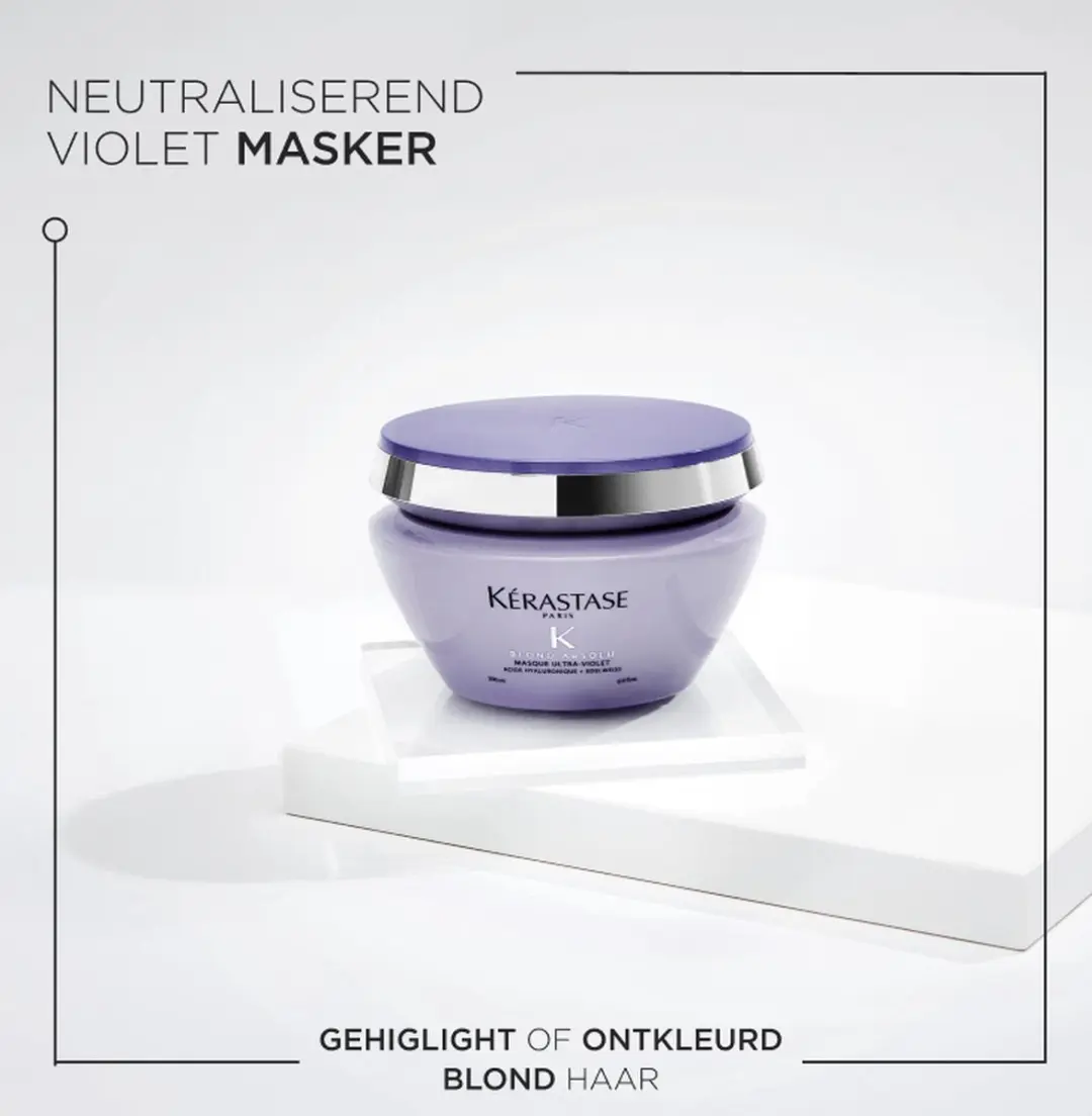 Kérastase Blond Absolu Masque Ultra-Violet 200ml - Zilver