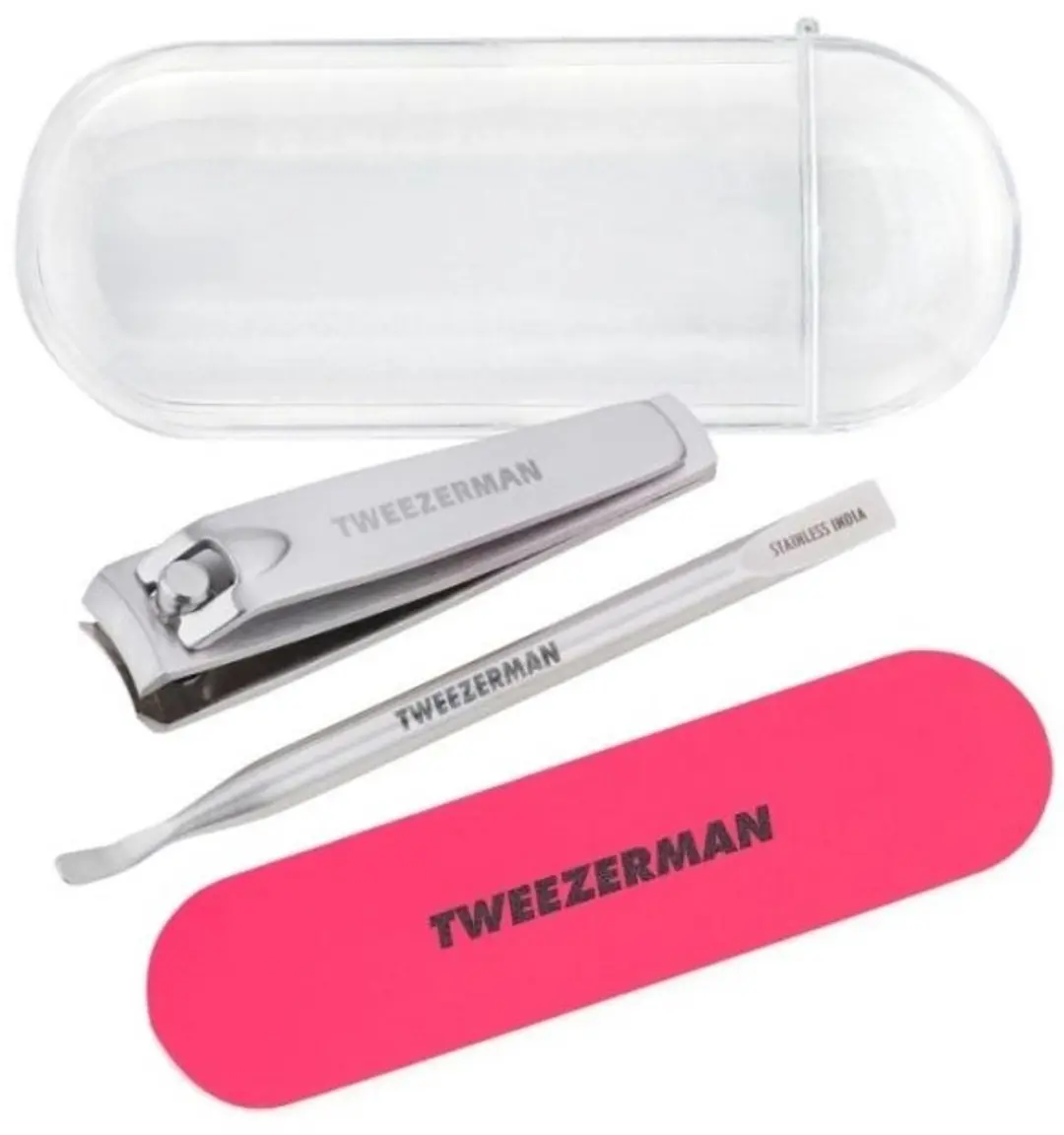 Tweezerman Mini Neon Nail Care Kit