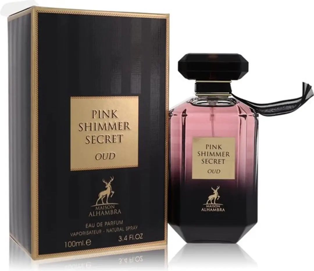 Maison Alhambra Pink Shimmer Secret Oud Eau de Parfum 100ml