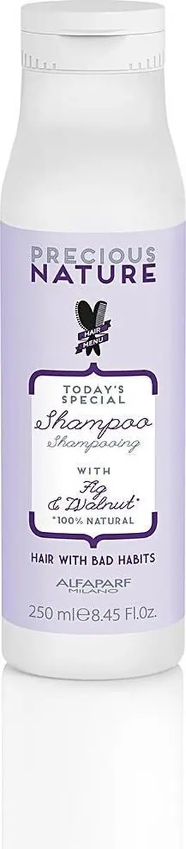 Alfaparf Milano Precious Nature Hair with Bad Habits Shampoo 250ml