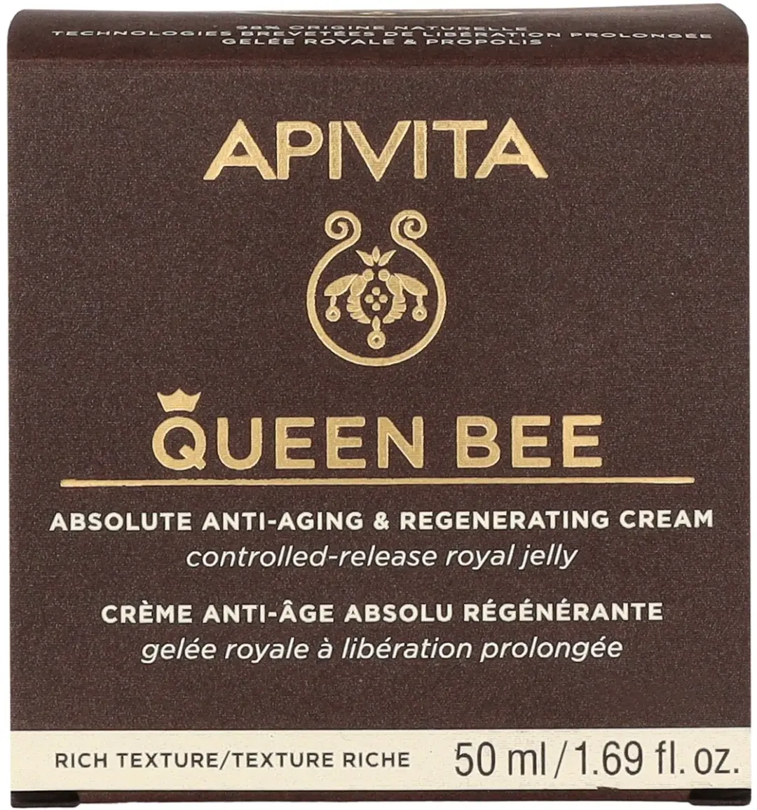 Apivita Queen Bee Anti-Aging Gezichtscrème 50ml - 50 Stuks