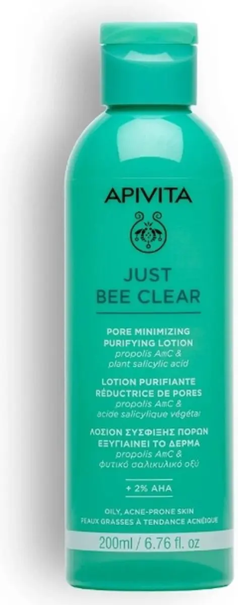 Apivita Just Bee Clear Pore Minimizing Purifying Lotion 200ml