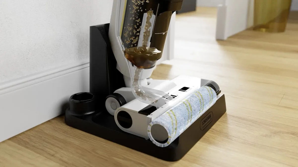 Kärcher FCV 3 Natural N Elektrische Vloerreiniger - 160W - 800ml