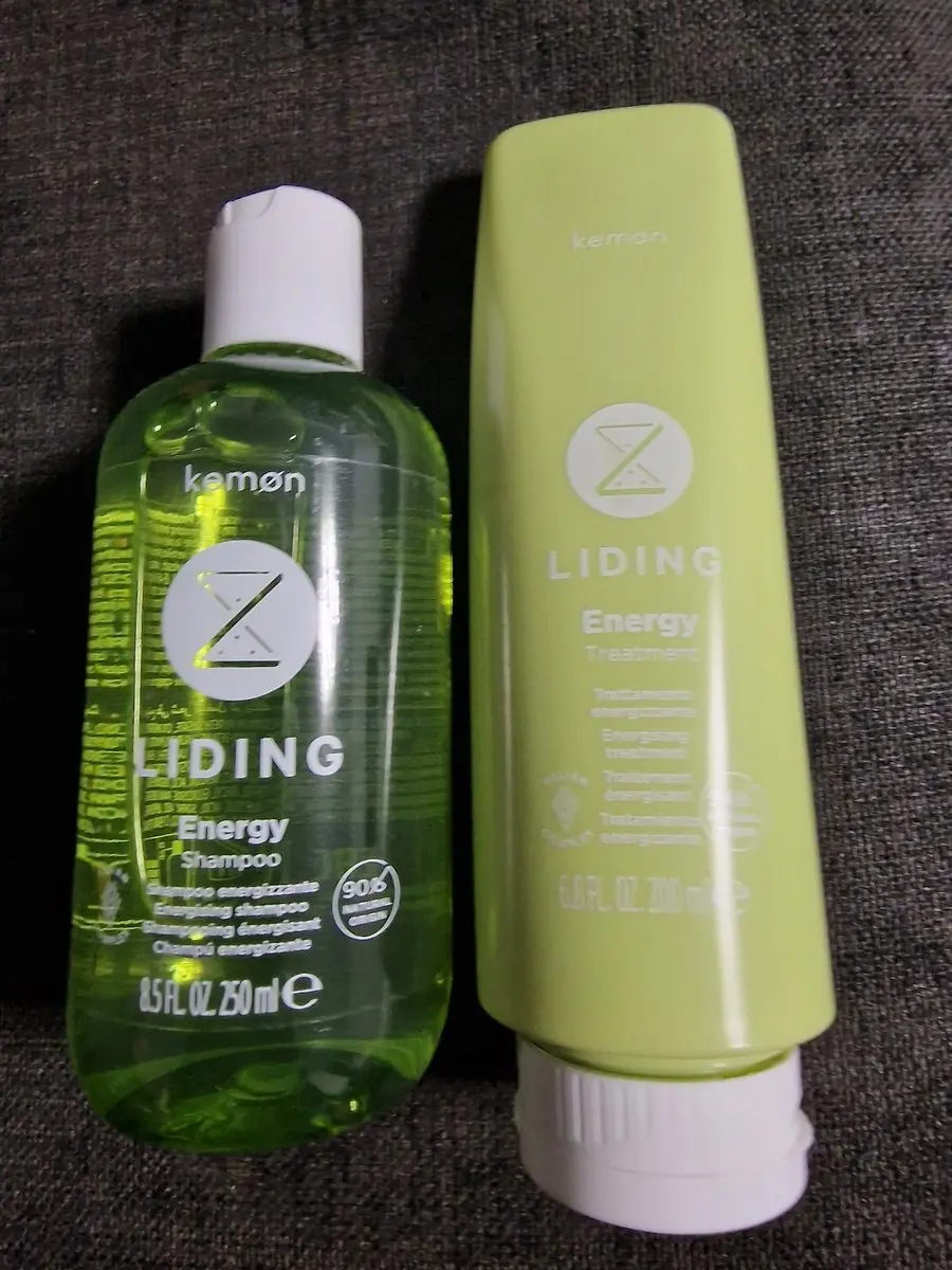 Kemon LIDING Energy DUO Shampoo & Treatment - 450ml (2x250ml)