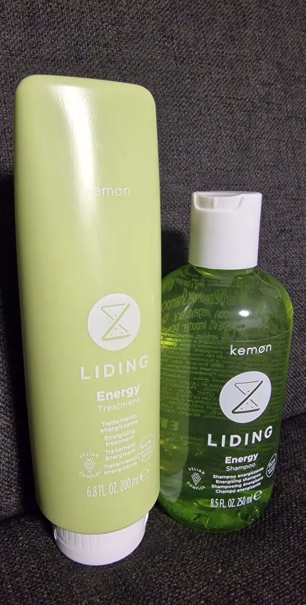 Kemon LIDING Energy DUO Shampoo & Treatment - 450ml (2x250ml)