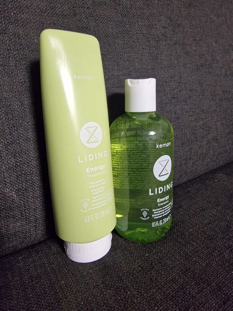 Kemon LIDING Energy DUO Shampoo & Treatment - 450ml (2x250ml)