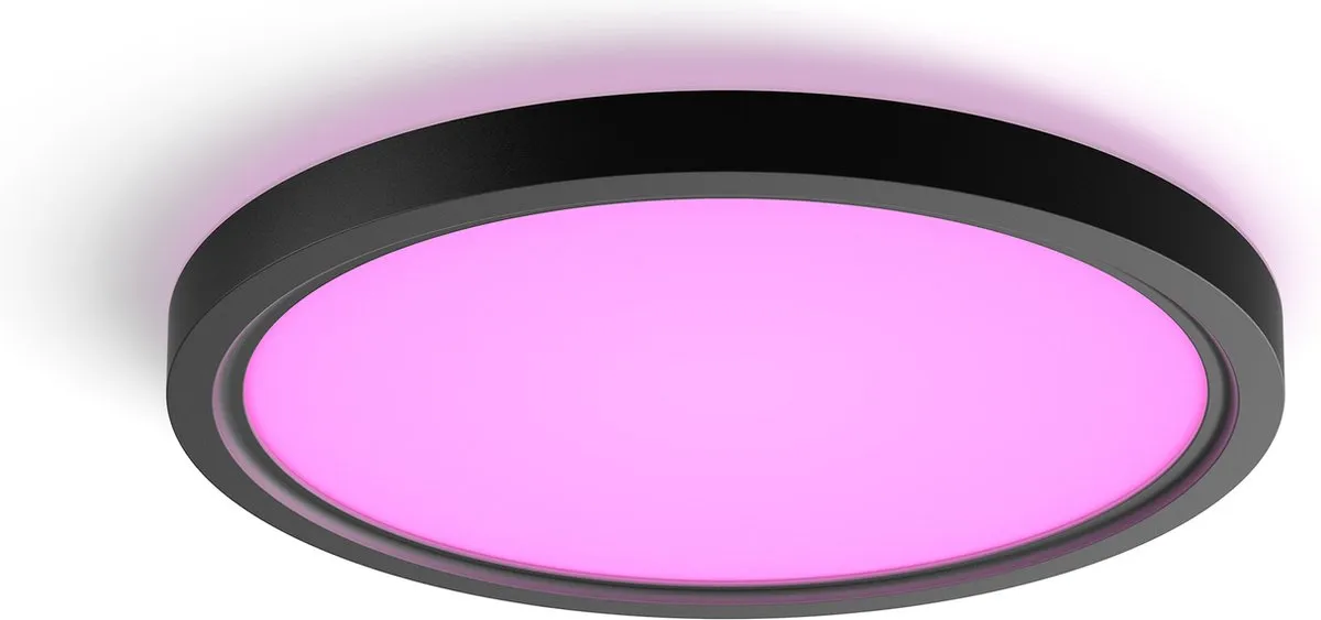 Philips Hue Tento Plafondlamp - Zwart Ø30cm