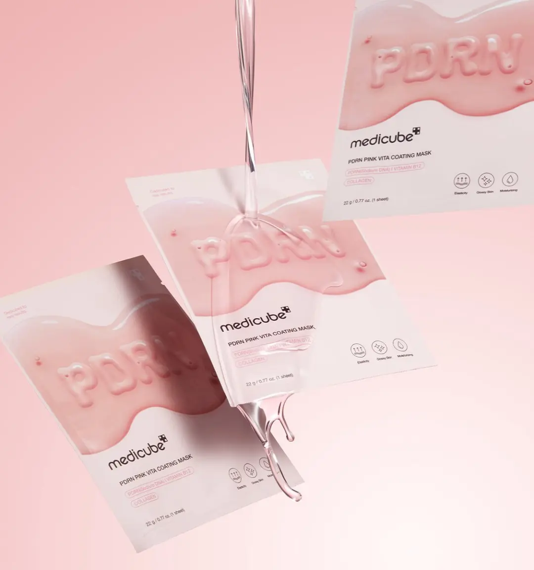 Medicube PDRN Pink Vita Coating Mask 22g - B12 & Collageen