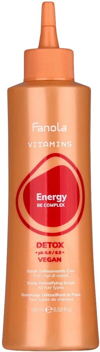 Fanola Vitamins Energy Detox Scrub 195ml