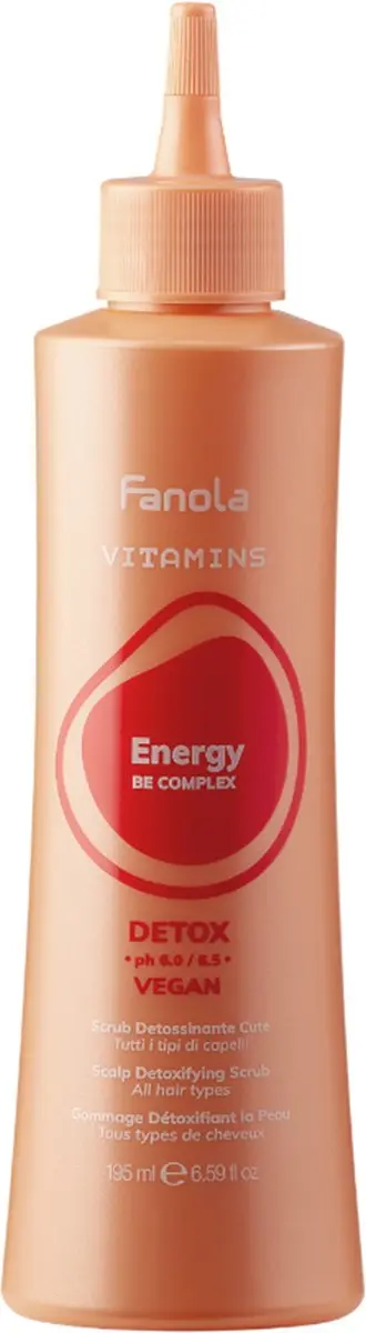 Fanola Vitamins Energy Detox Scrub 195ml
