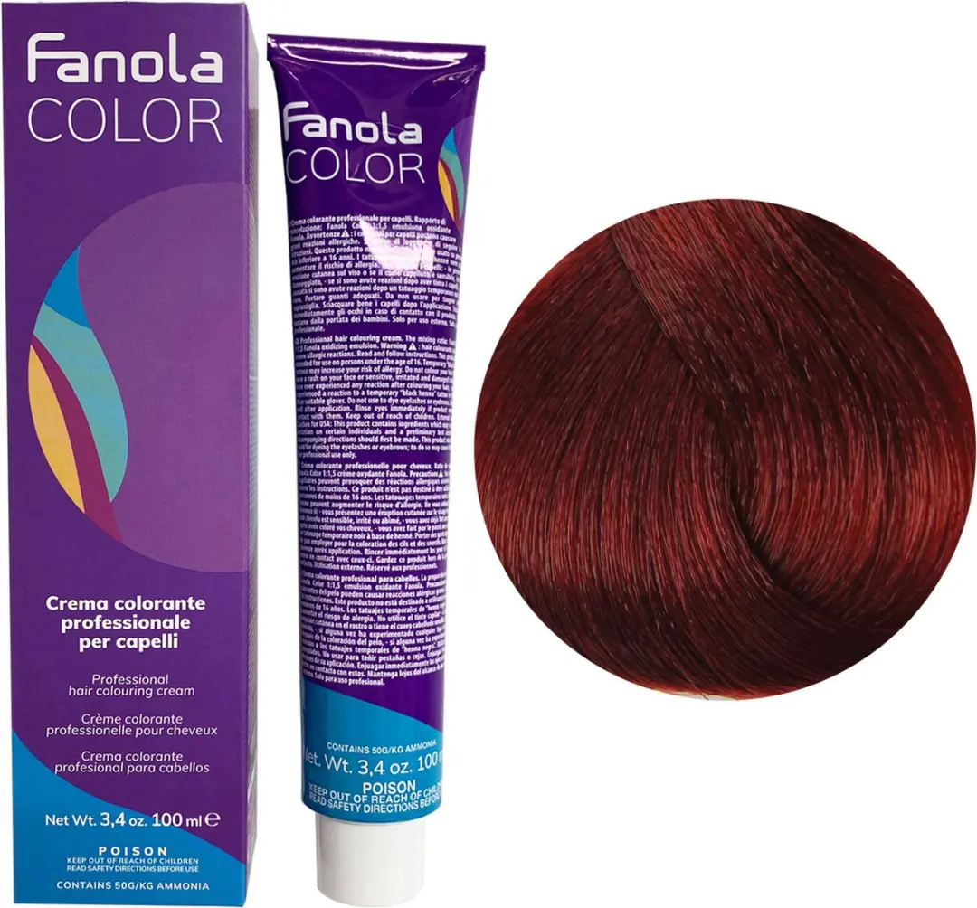 Fanola Professional Haarverf 6.66 Intense Red 150ml
