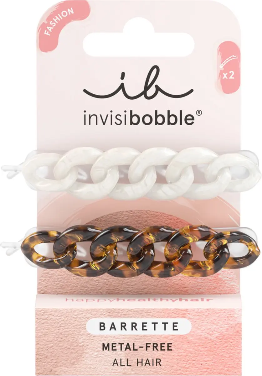 Invisibobble Barrette Havana Mama Haarclips - 2 Stuks