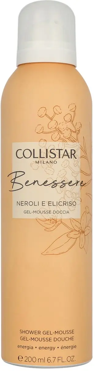 Collistar Shower Gel-Mousse Neroli & Helichrysum 200ml