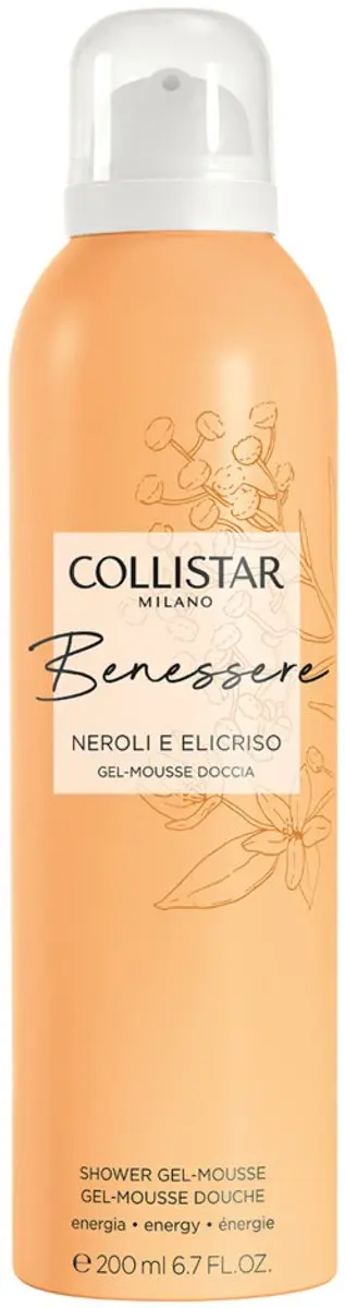 Collistar Shower Gel-Mousse Neroli & Helichrysum 200ml