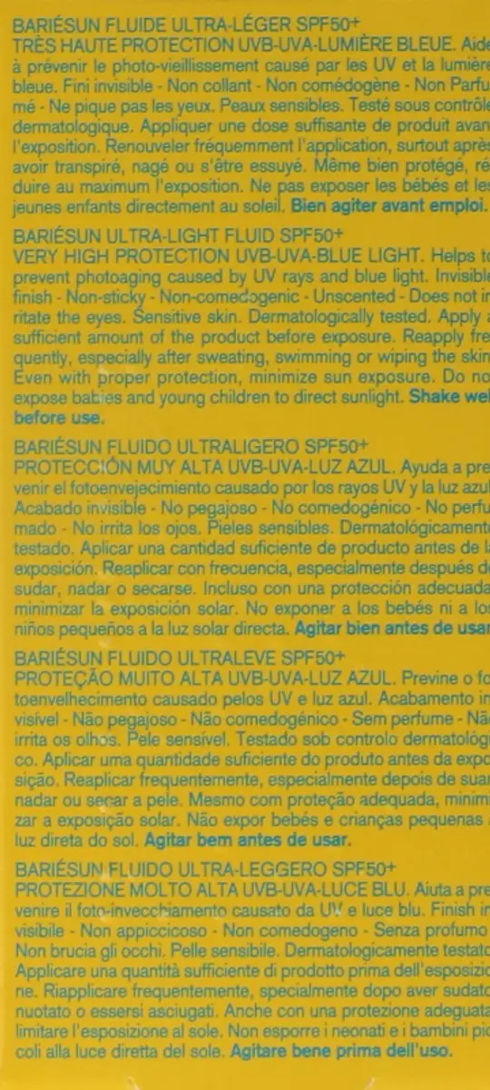 Uriage Bariésun Ultra-licht Fluide SPF 50+ 30ml