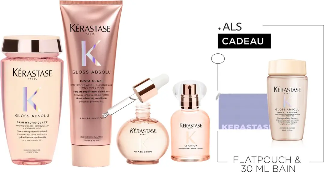 Kérastase Gloss Absolu Anti-Frizz Routine