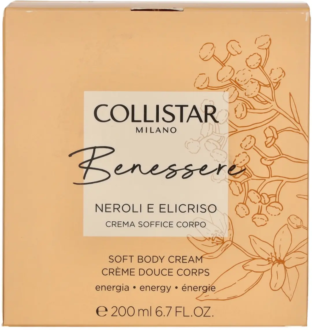 Collistar Soft Body Cream Neroli & Helichrysum 200ml - afbeelding 6 van 6