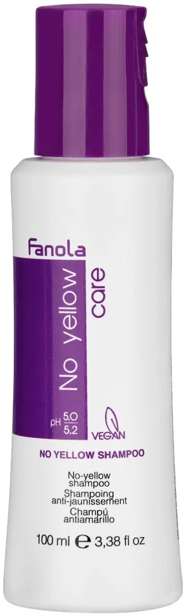 Fanola No-Yellow Shampoo 100ml - Gekleurd haar