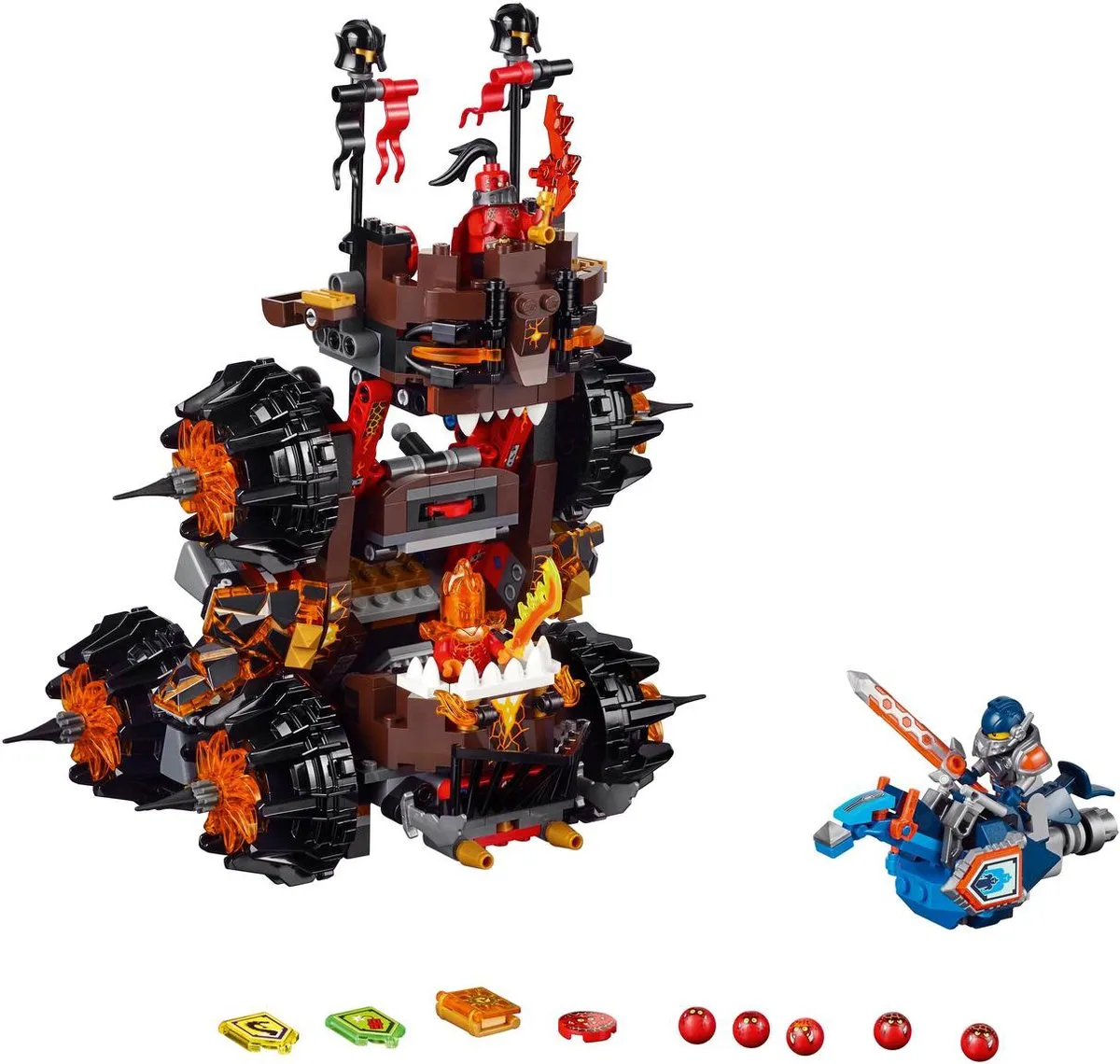 LEGO NEXO KNIGHTS Generaal Magmar's Belegeringsmachine 70321 - 516 Stukken - afbeelding 3 van 6