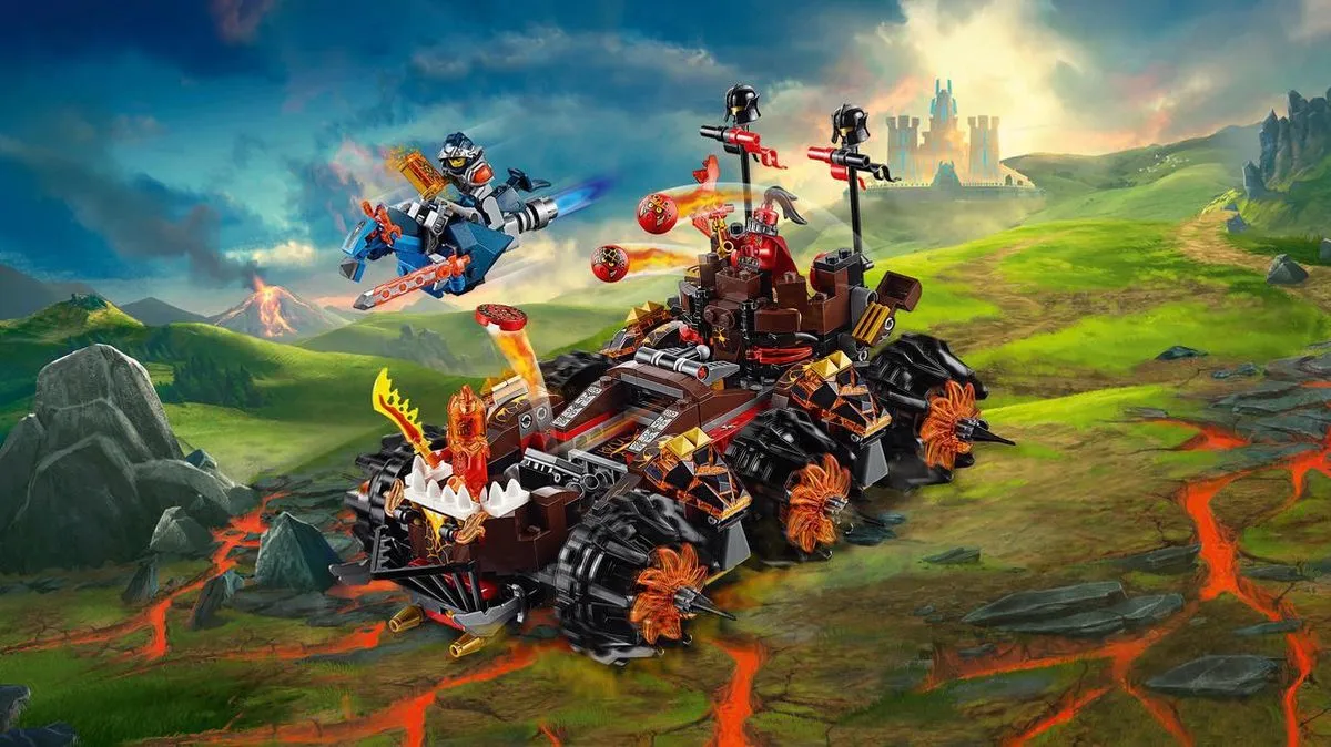 LEGO NEXO KNIGHTS Generaal Magmar's Belegeringsmachine 70321 - 516 Stukken - afbeelding 6 van 6