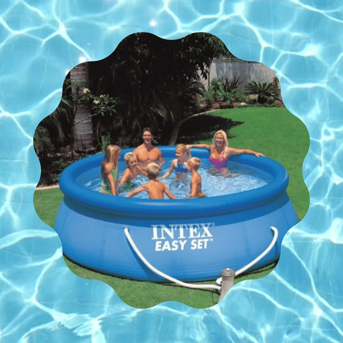 Intex Zwembad 366x76cm - 5621L - Blauw