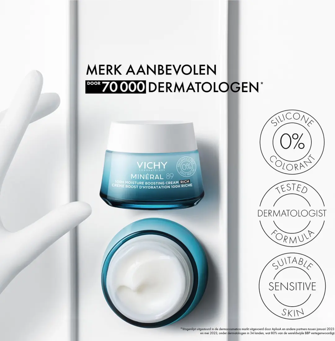 Vichy Minéral 89 Hydraterende Crème 50ml
