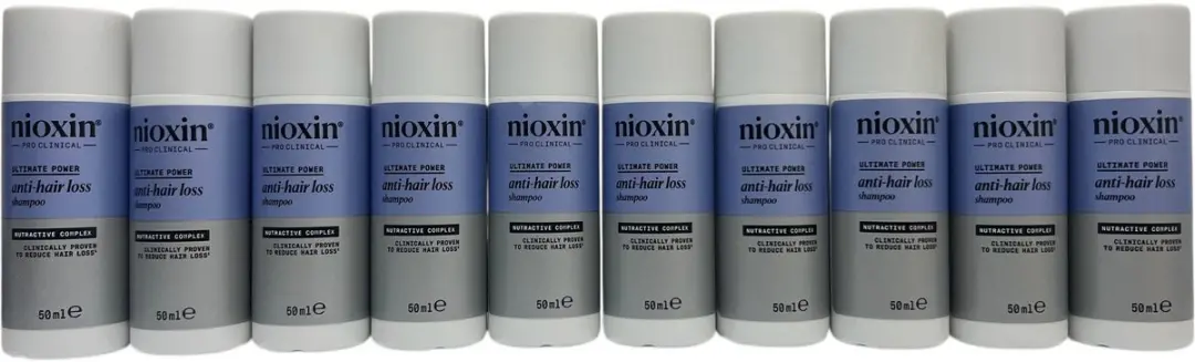 Nioxin Anti-Hairloss Shampoo 10x50ml Reisverpakking