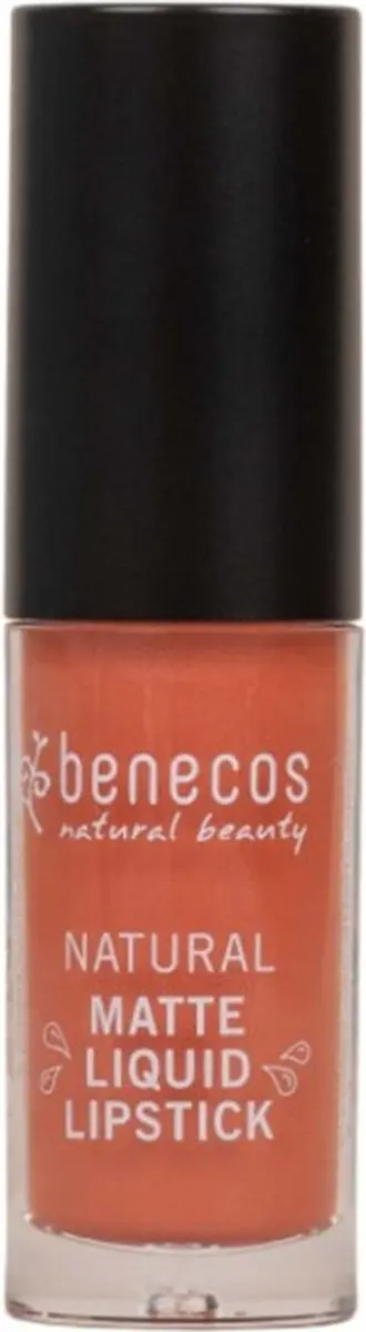Benecos Lippenstift Liquid Mat Coral Kiss - 5ml