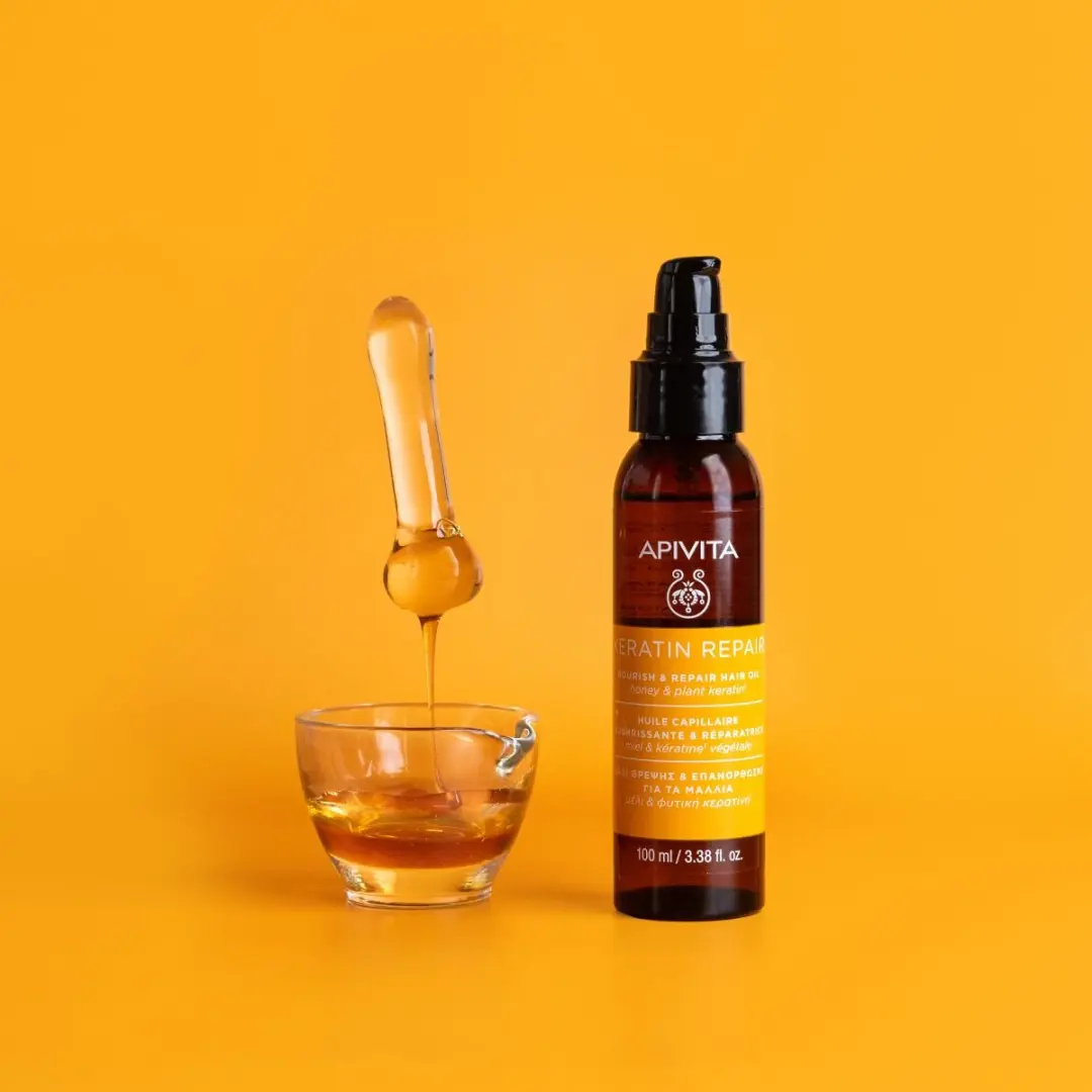 Apivita Keratin Repair Haarolie 100ml