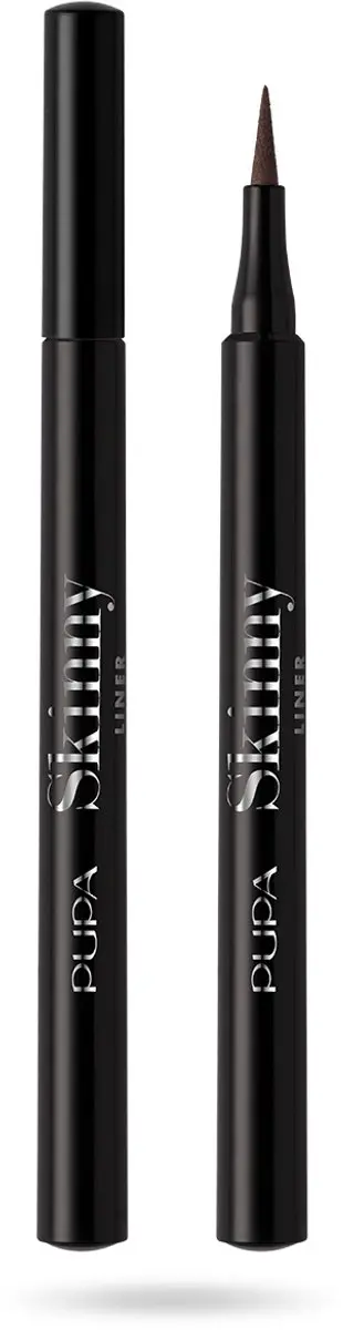Pupa Milano Vamp! Skinny Liner 1ml - #002 Brown - afbeelding 6 van 6