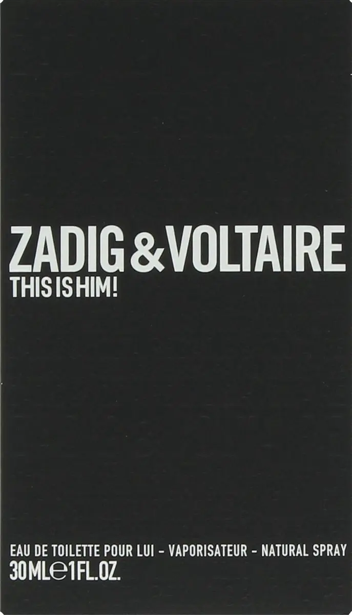 Zadig & Voltaire This Is Him! Herenparfum 30ml