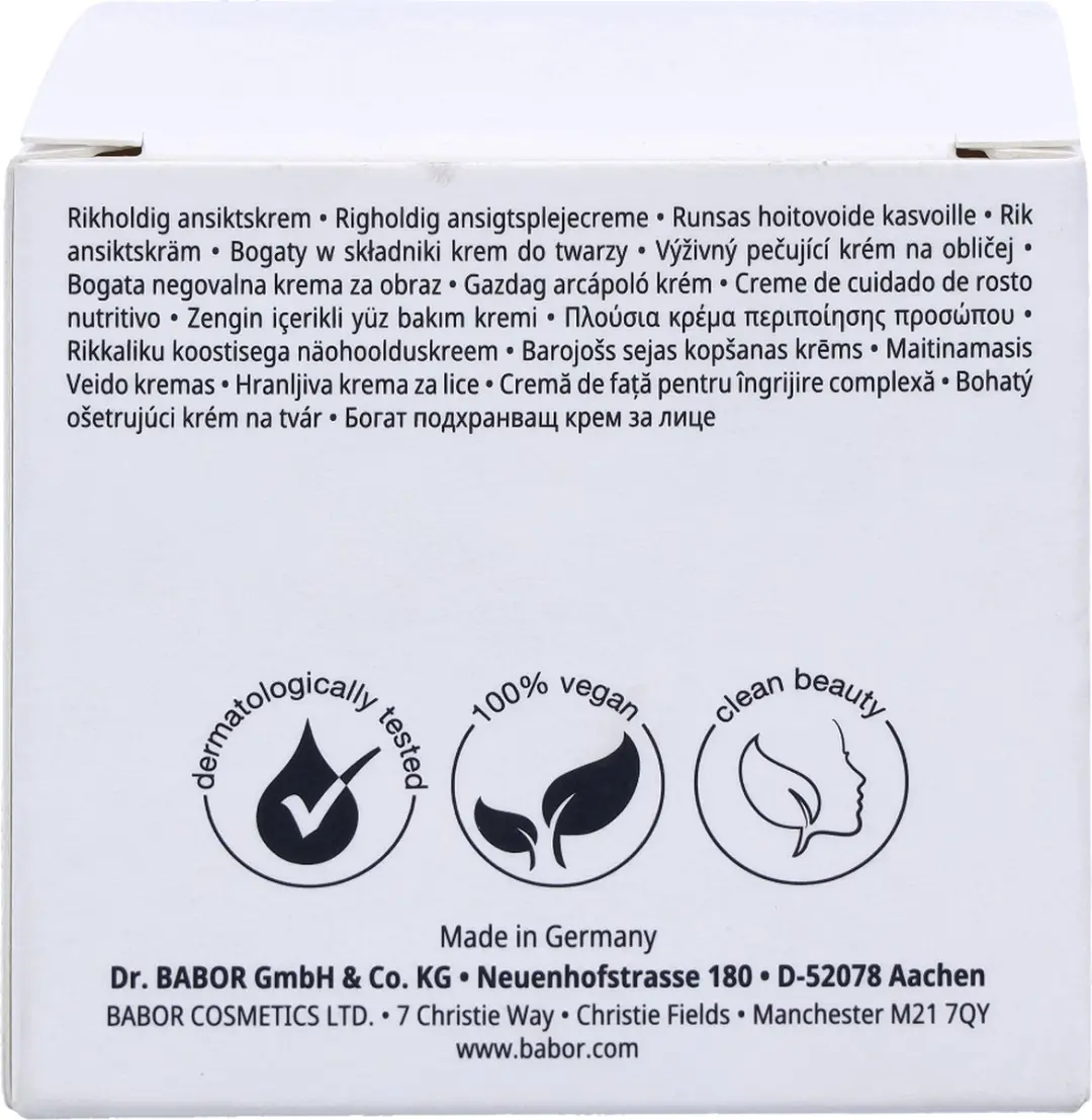 Babor Skinovage Calming Cream Rich 50ml