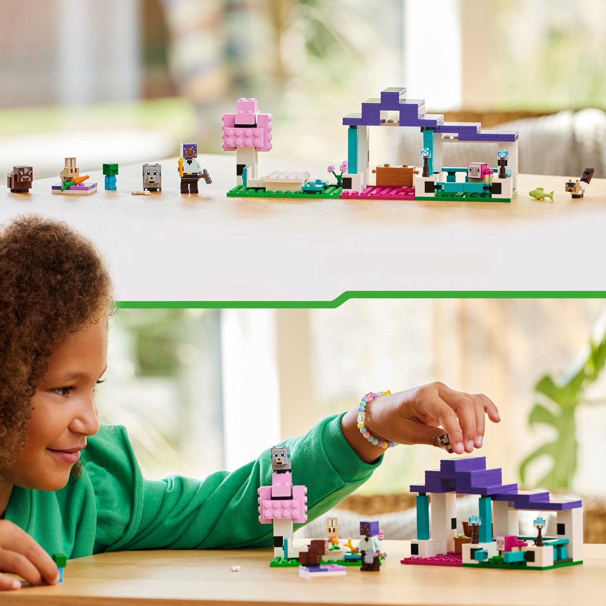 LEGO Minecraft De dierenopvang - 21253