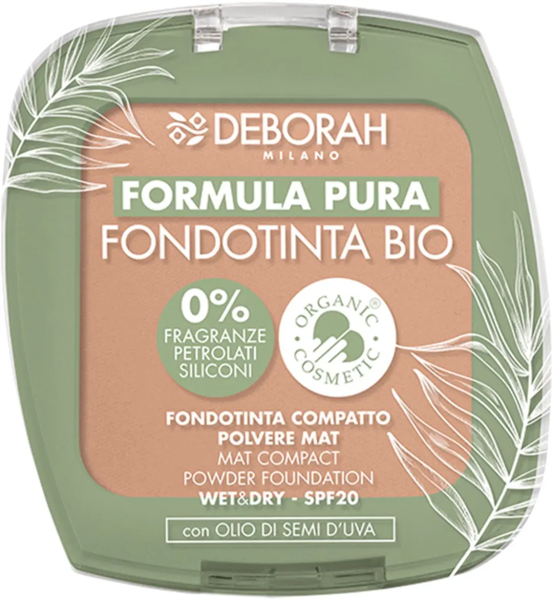 Deborah Milano Pura Compact Foundation 4 Rose - 9g
