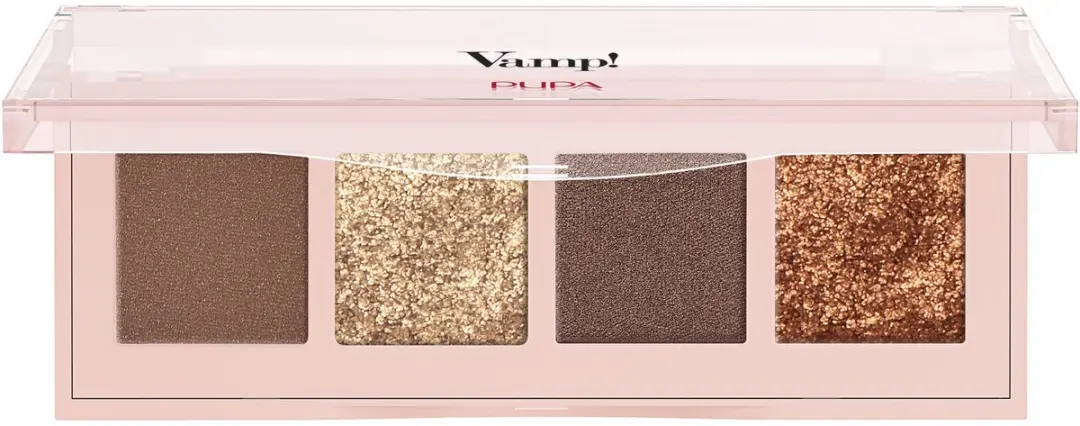Pupa Milano Vamp! 4 Oogschaduw Palette 002 Gold Bronze