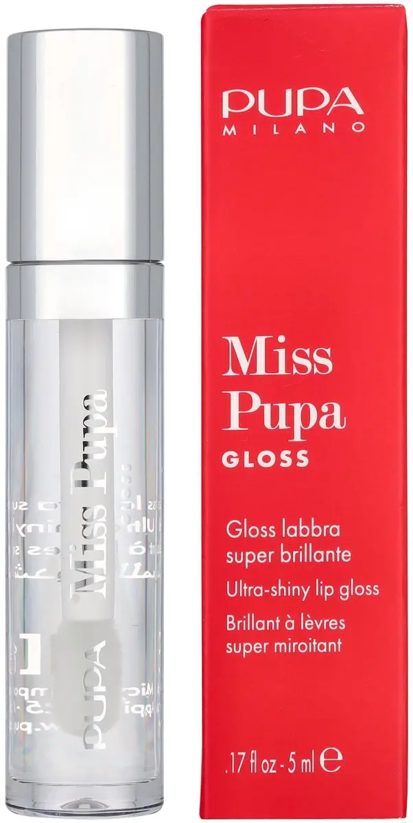 Pupa Miss Pupa Gloss 100 Crystal Glass - 5ml Beige
