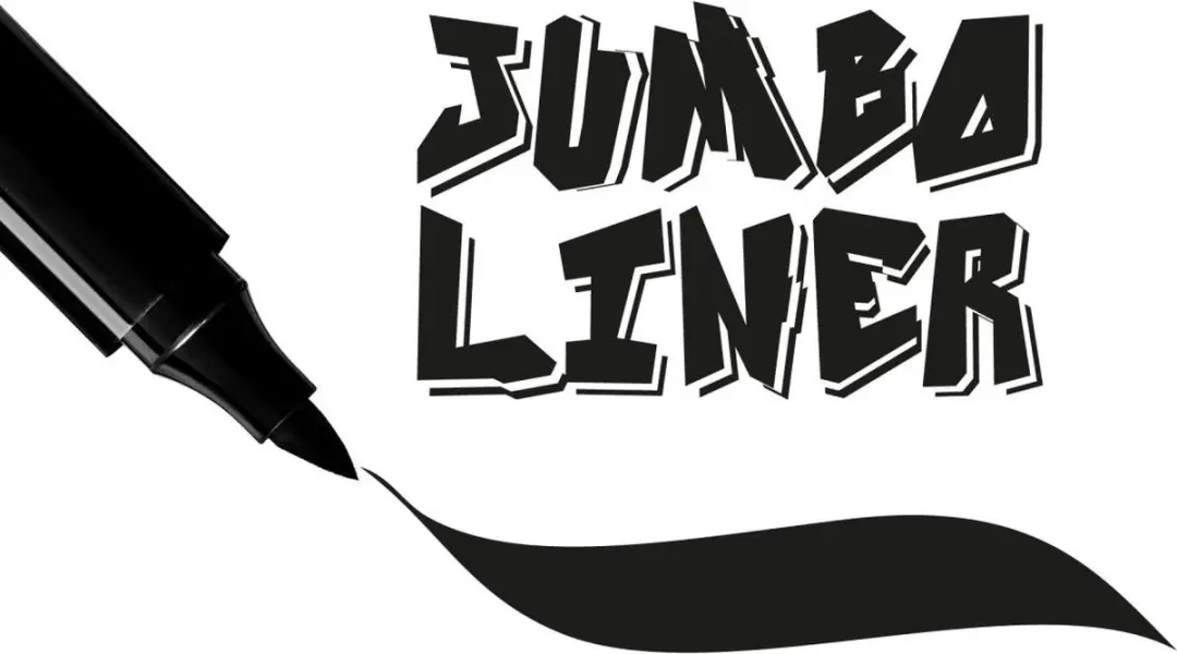 Pupa Milano Jumbo Liner 2.4ml - Zwart